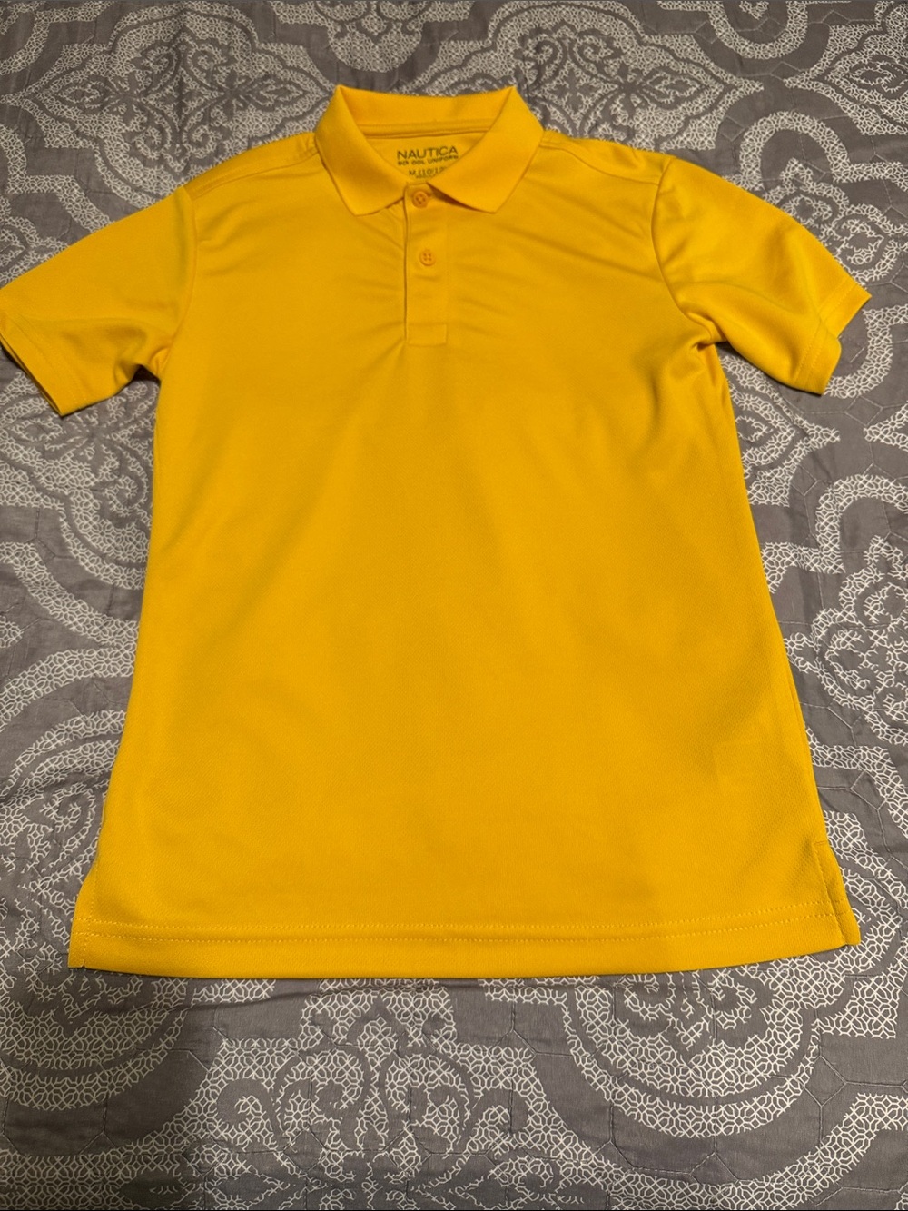 Nautica Bright Yellow Boys' Polo